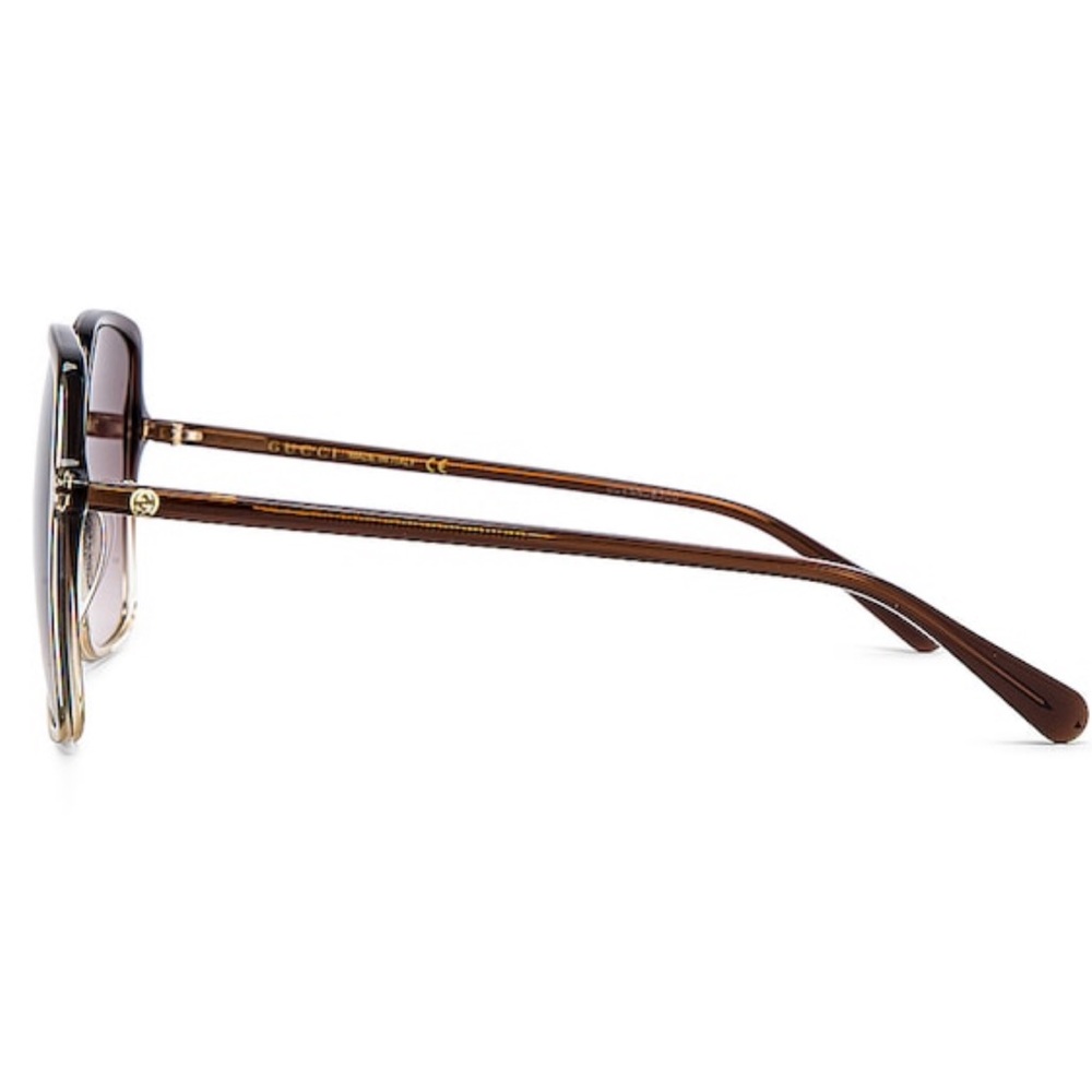 Gucci gradient brown sunglasses - Picture 4 of 5